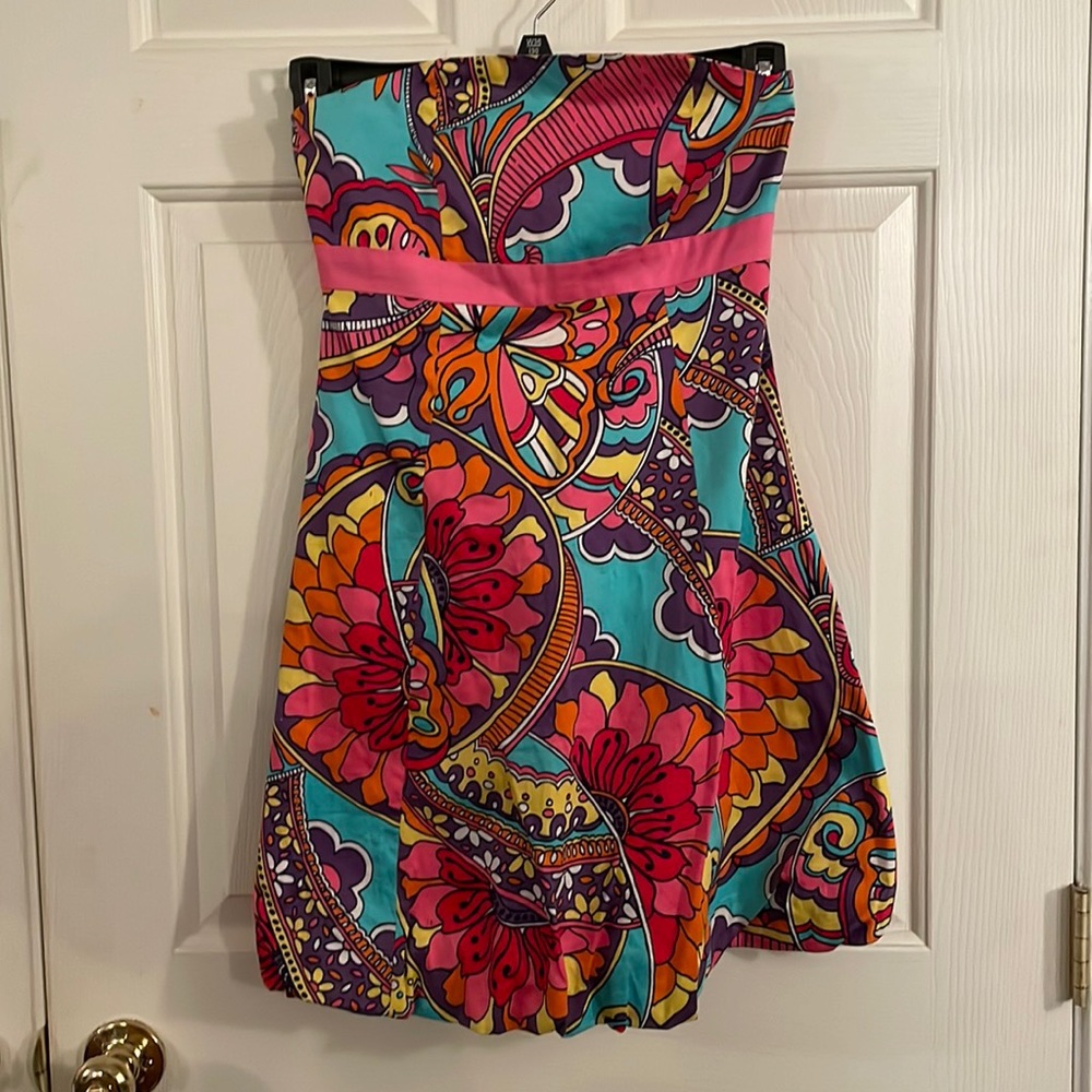 Lily Pulitzer size 14 Girl’s Strapless Dress